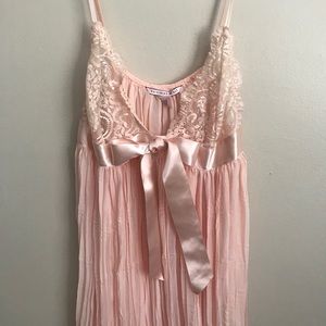 Victoria Secret pink sheer babydoll